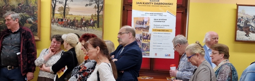 Wernisaż wystawy „Jan Kanty Dąbrowski – miłośnik koni i pasjonat malarstwa”